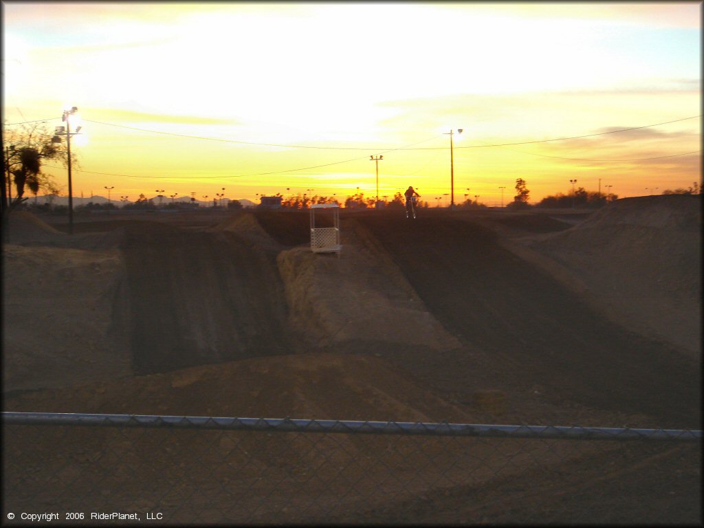 Example of terrain at Speedworld Motocross Park Track