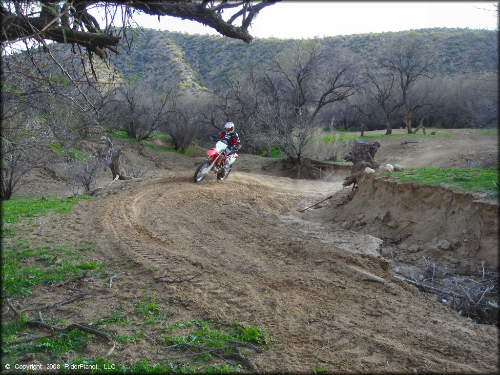 Honda CRF Dirtbike at Black Hills Box Canyon Trail