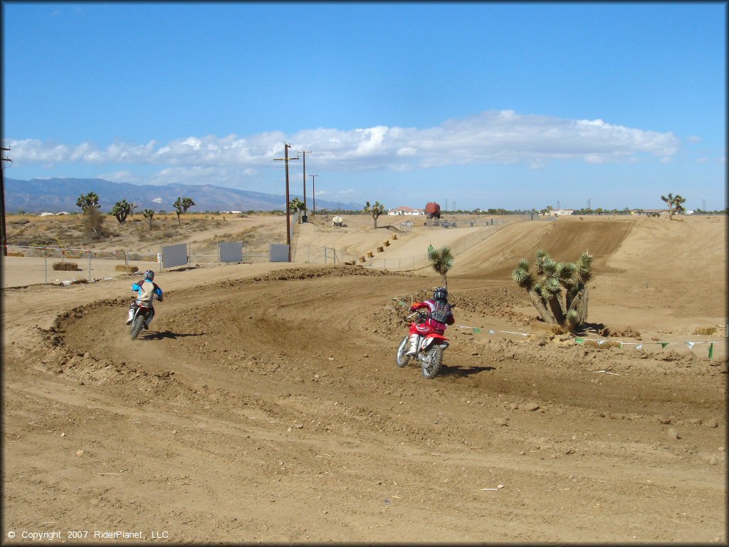 Honda CRF Trail Bike at Competitive Edge MX Park Track