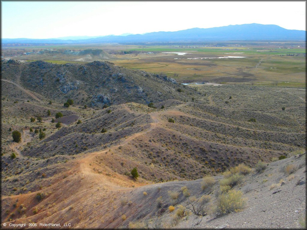Scenic view of Panaca Trails OHV Area