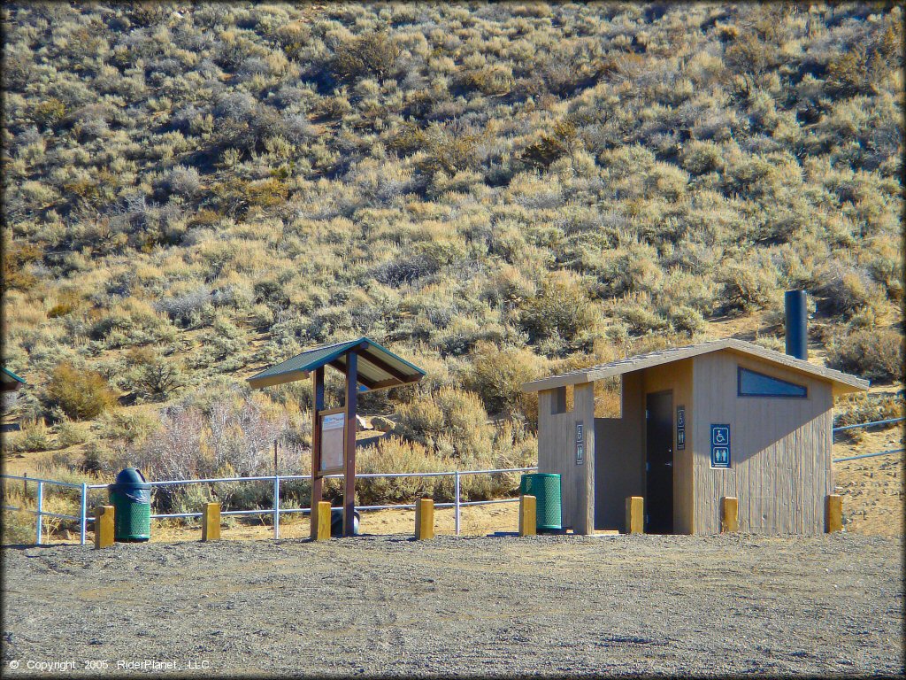 Amenities at Washoe Valley Jumbo Grade OHV Area