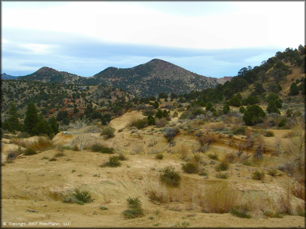Scenery at Sevenmile Canyon Trail