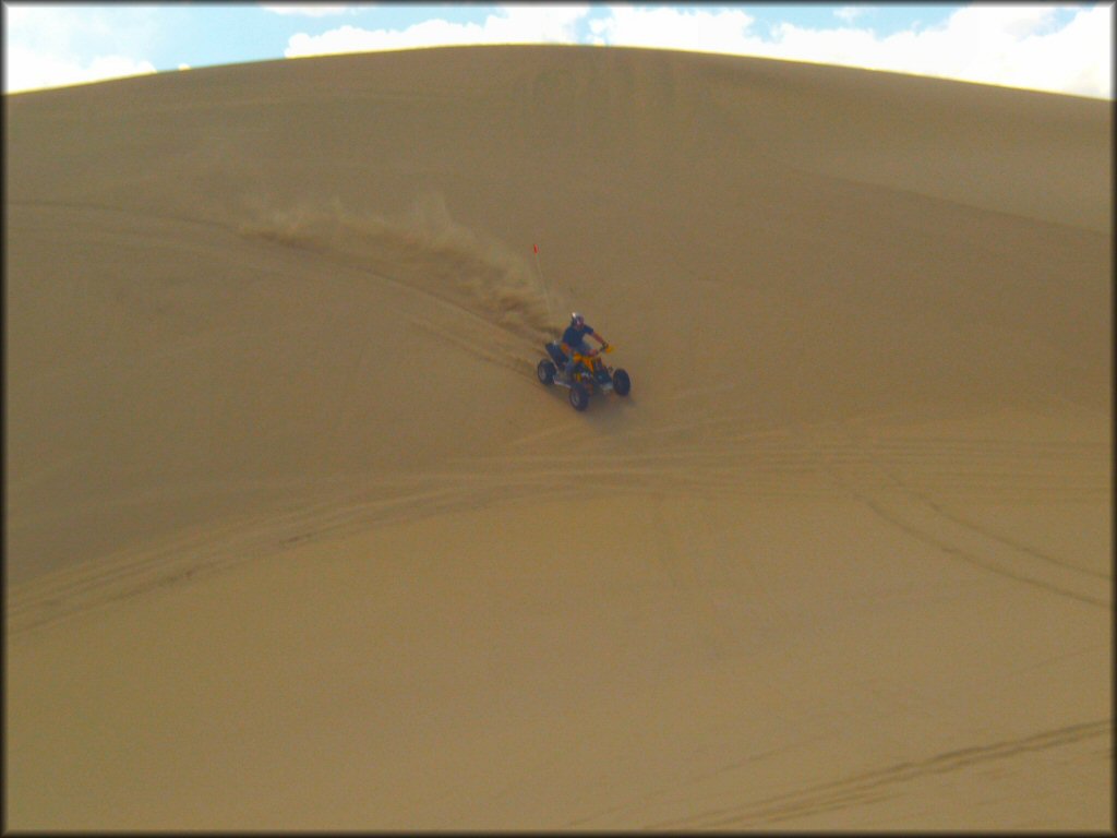 OHV at Killpecker Sand Dunes Dune Area