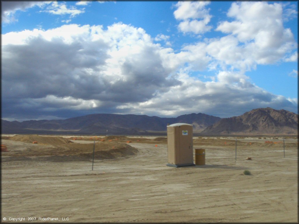 Some amenities at Lucerne Valley Raceway Track