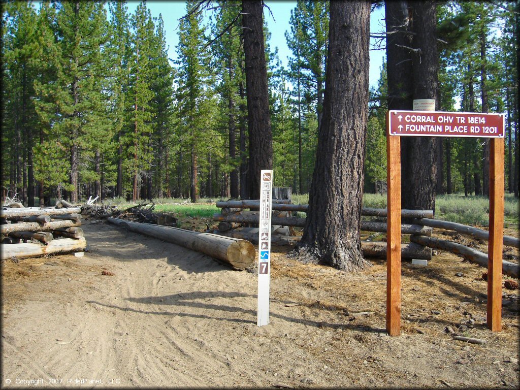 Some terrain at Corral OHV Trail