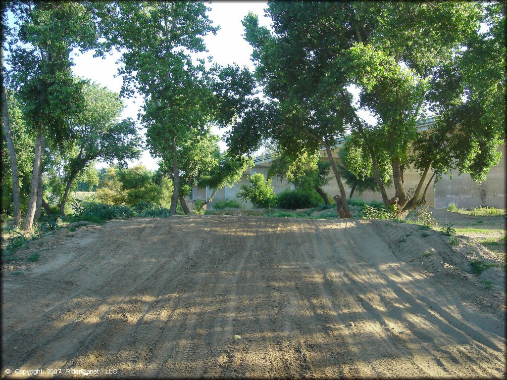 Example of terrain at E-Street MX Track