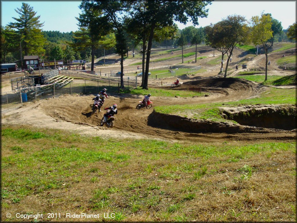 Dirtbike at The Wick 338 Track