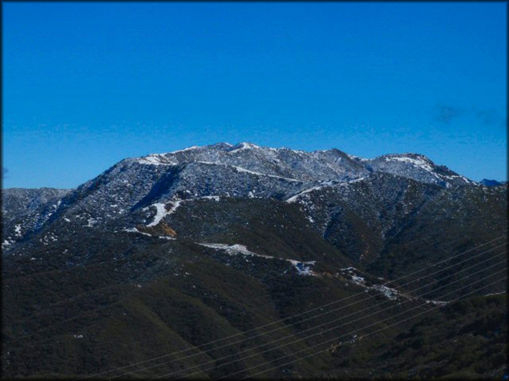 Scenic view of Divide Peak OHV Route OHV Area