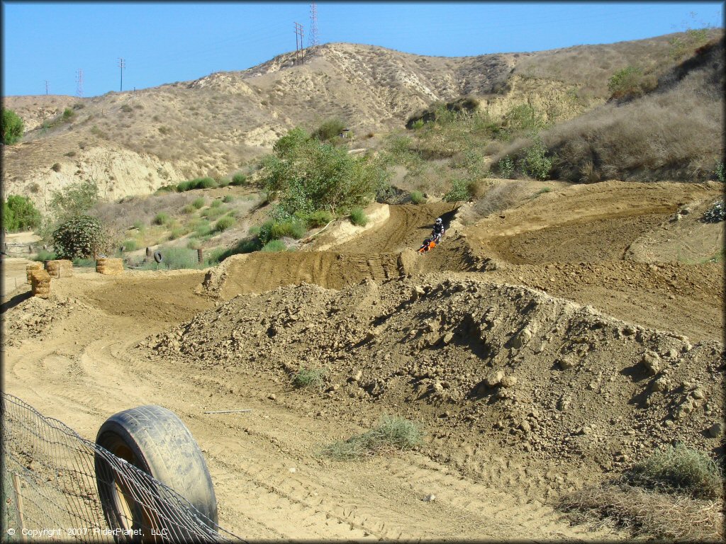 A trail at MX-126 Track
