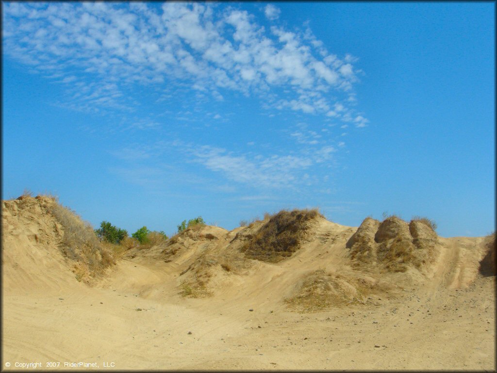 Example of terrain at La Grange OHV Park OHV Area