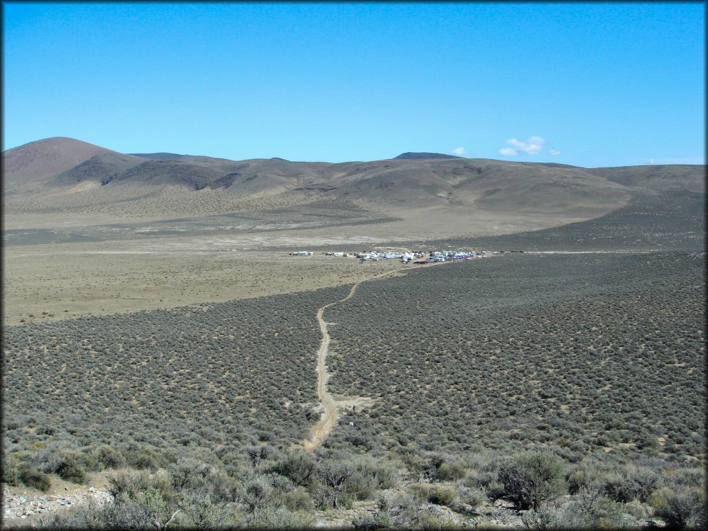 Scenic view of Dry Valley OHV Area Trail