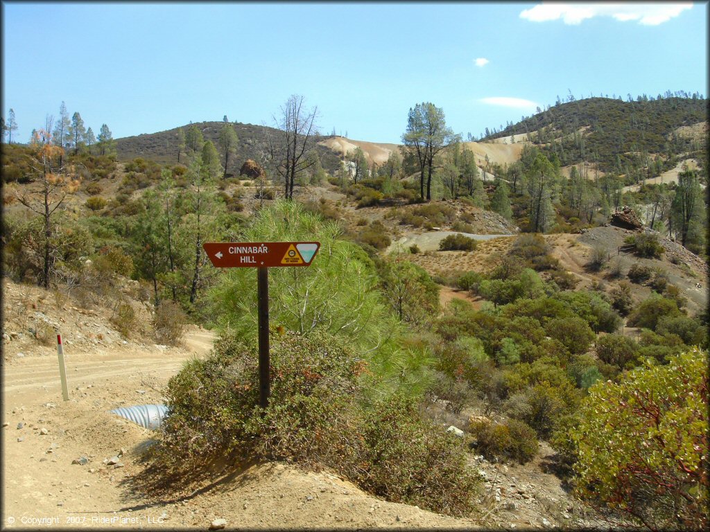 OHV at Clear Creek Management Area Trail