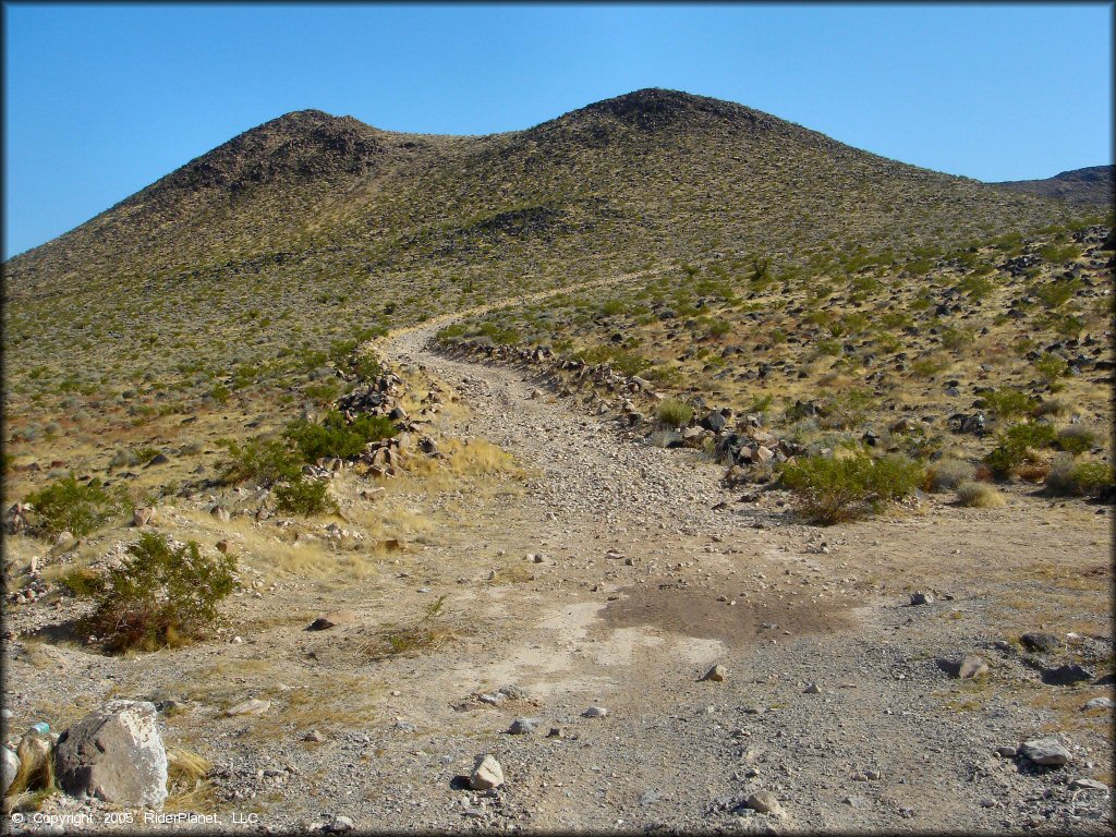 A trail at Jean Roach Dry Lake Bed Trail