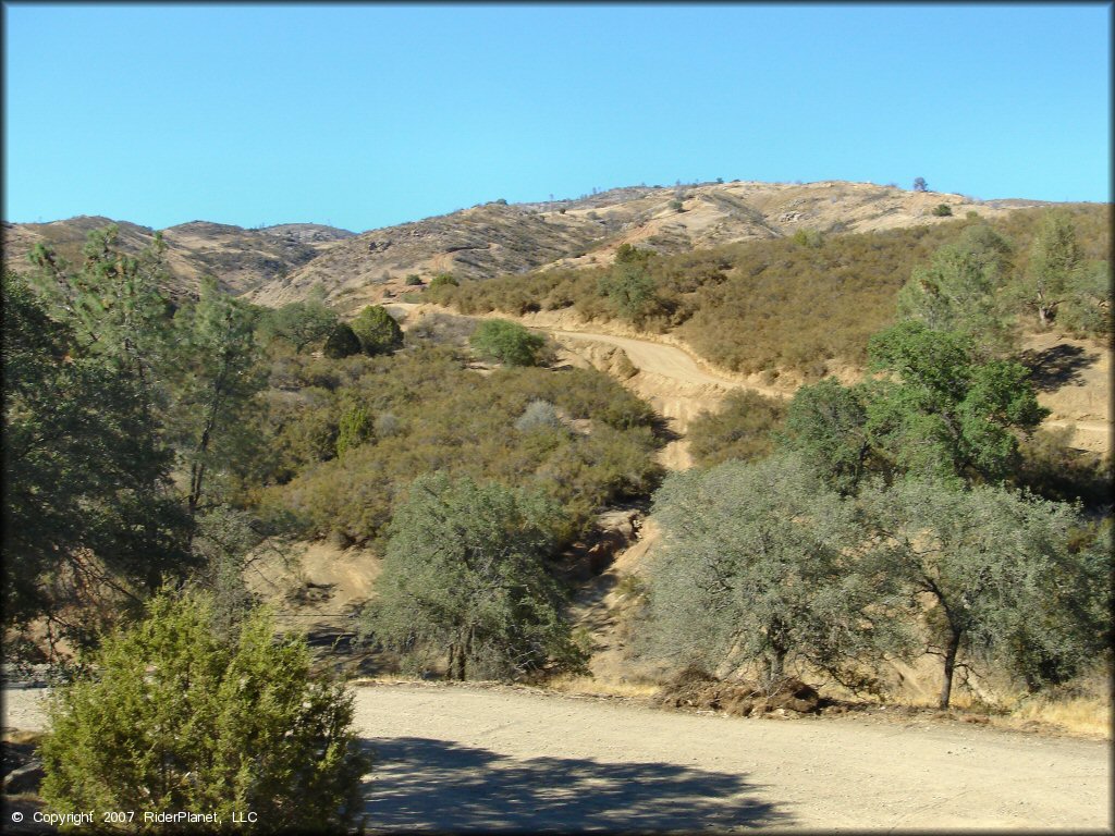Scenery at Frank Raines OHV Park Trail