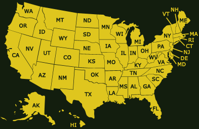 USA Map To ATV Trails In Your Region