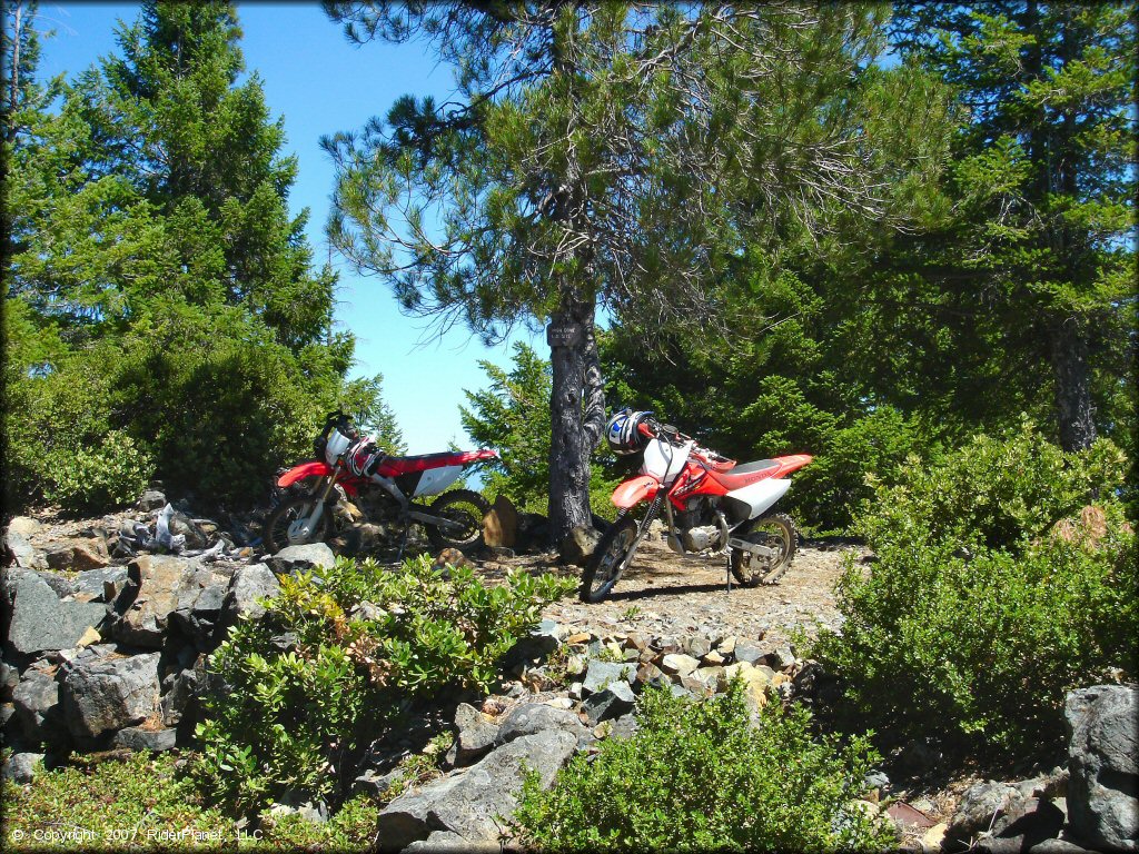 Honda CRF Trail Bike at High Dome Trail