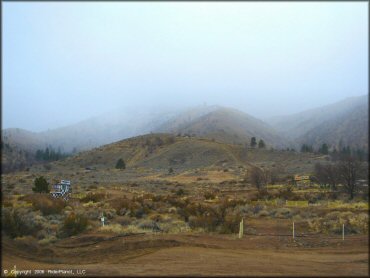 Scenery at Honey Lake Motocross Park Track
