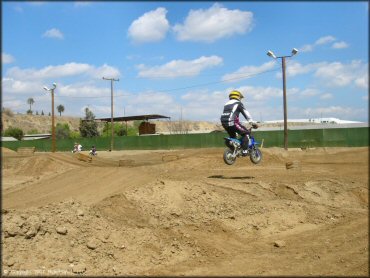 OHV catching some air at Milestone Ranch MX Park Track