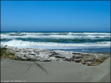 Scenic view at Samoa Sand Dunes OHV Area