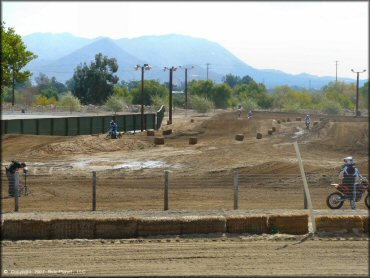 Honda CRF Off-Road Bike at Milestone Ranch MX Park Track