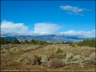 OHV at Leviathan Recreation Area Trail