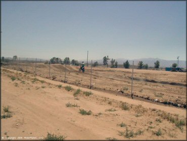 Honda CRF Motorcycle at Sunrise MX Park Track