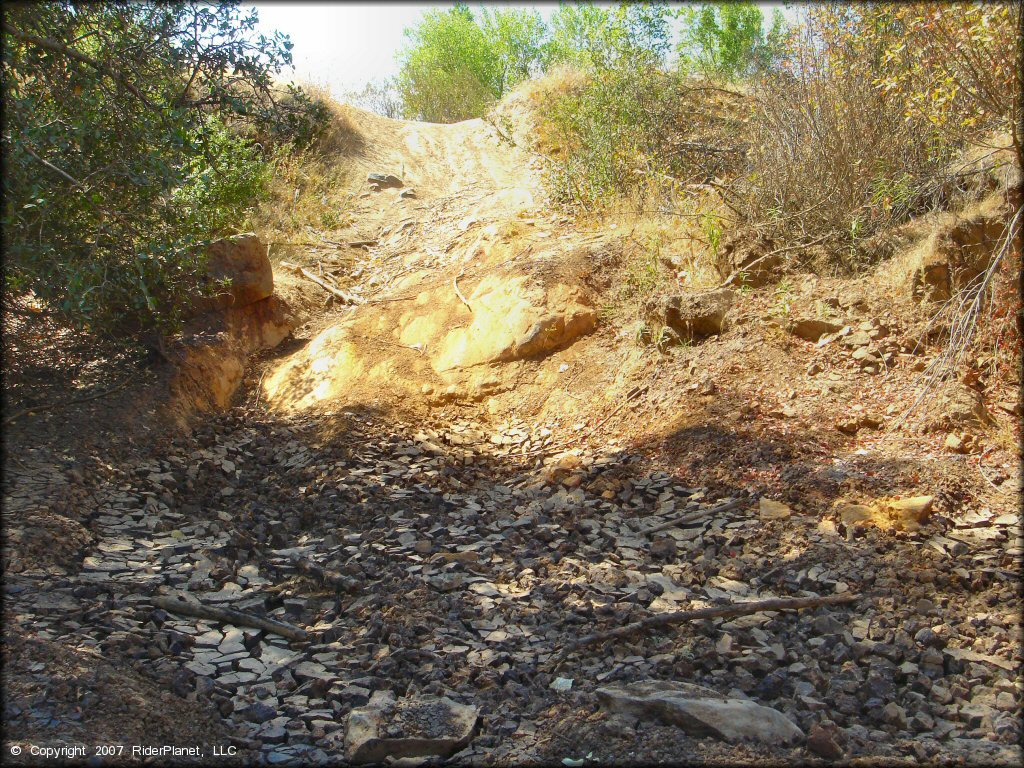 A trail at La Grange OHV Park OHV Area