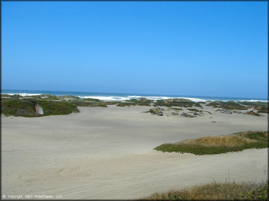Scenery at Samoa Sand Dunes OHV Area