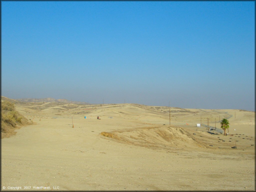 Scenic view of Honolulu Hills Raceway OHV Area