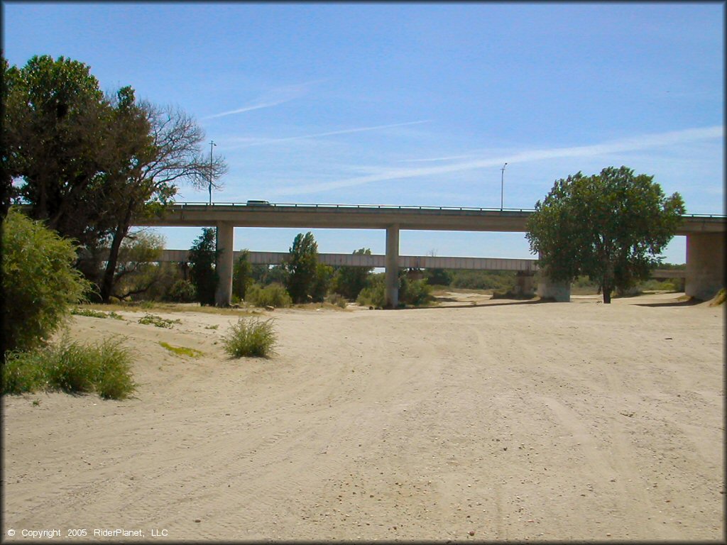 A trail at Shad Pad OHV Area