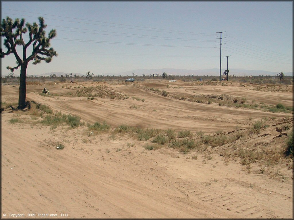 Terrain example at Sunrise MX Park Track