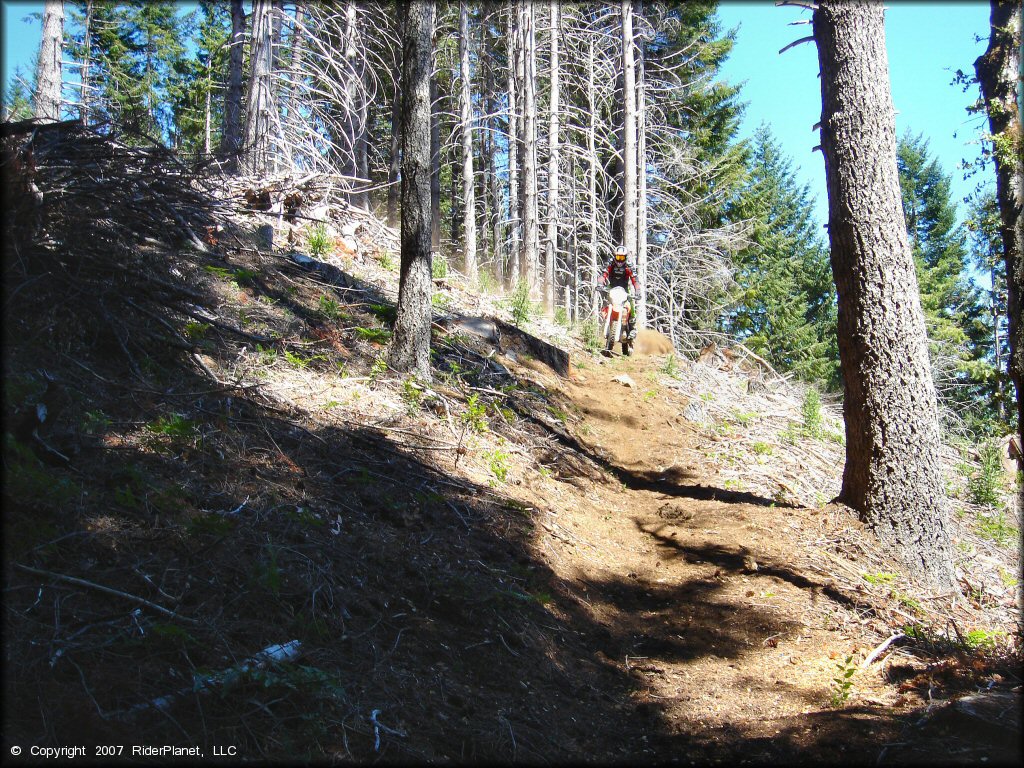 Honda CRF Dirtbike at High Dome Trail