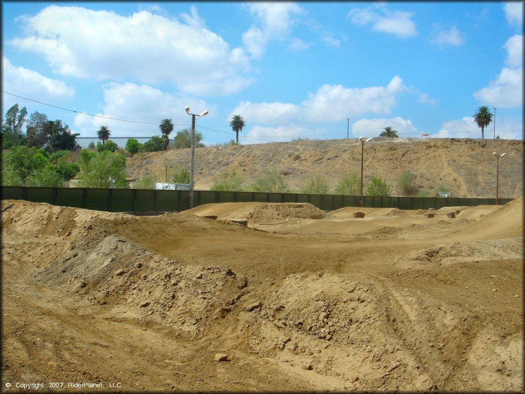 Terrain example at Milestone Ranch MX Park Track