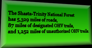 Shasta Trinity Trails Information