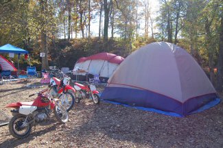 Dirt Bike Camping Site