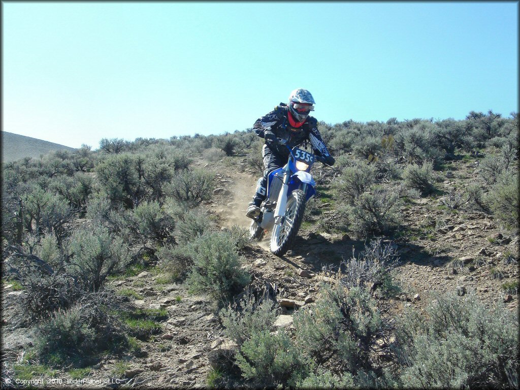 2010 Diamond Back Hare Scrambles Action