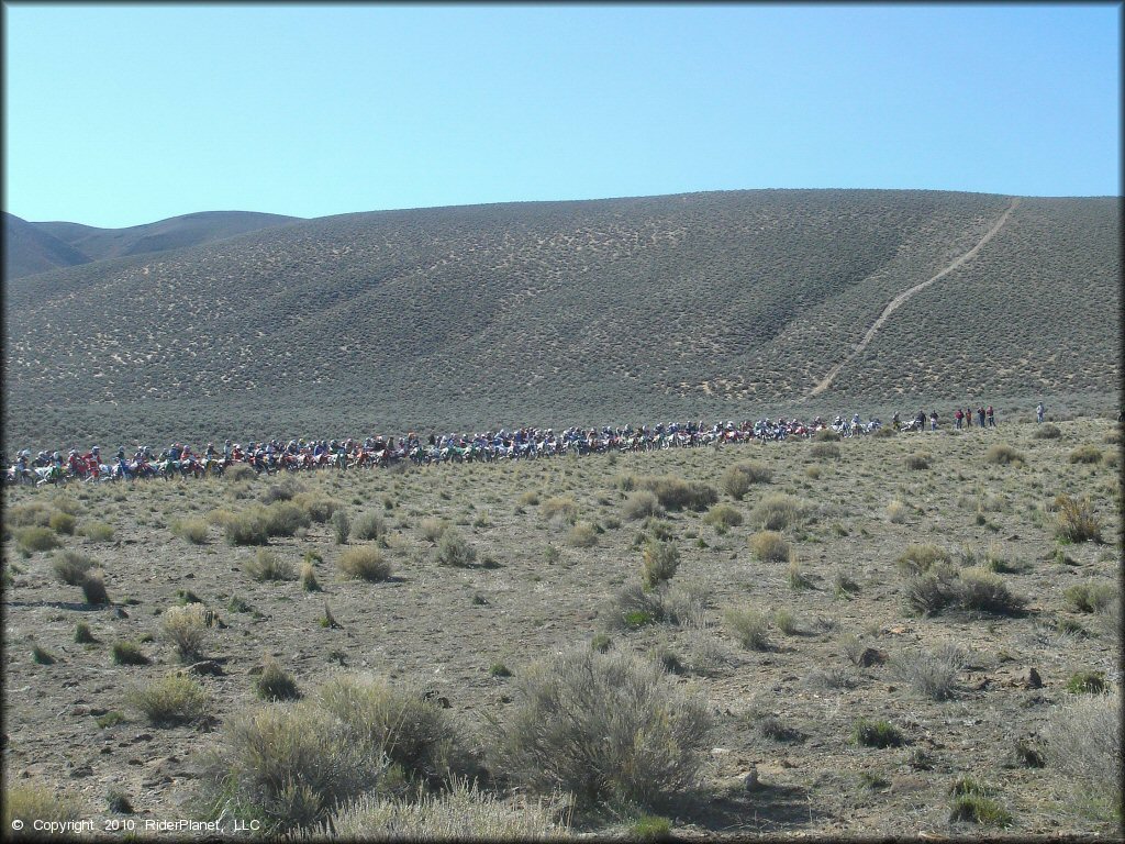 Diamond Back Hare Scrambles - Start