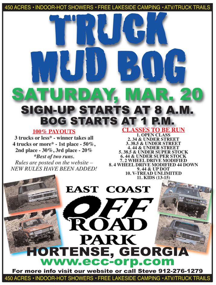 Truck Mud Bog Flyer