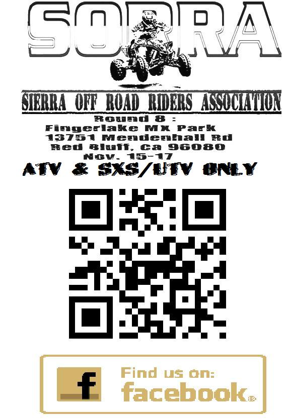 SORRA - Roud 8 Flyer