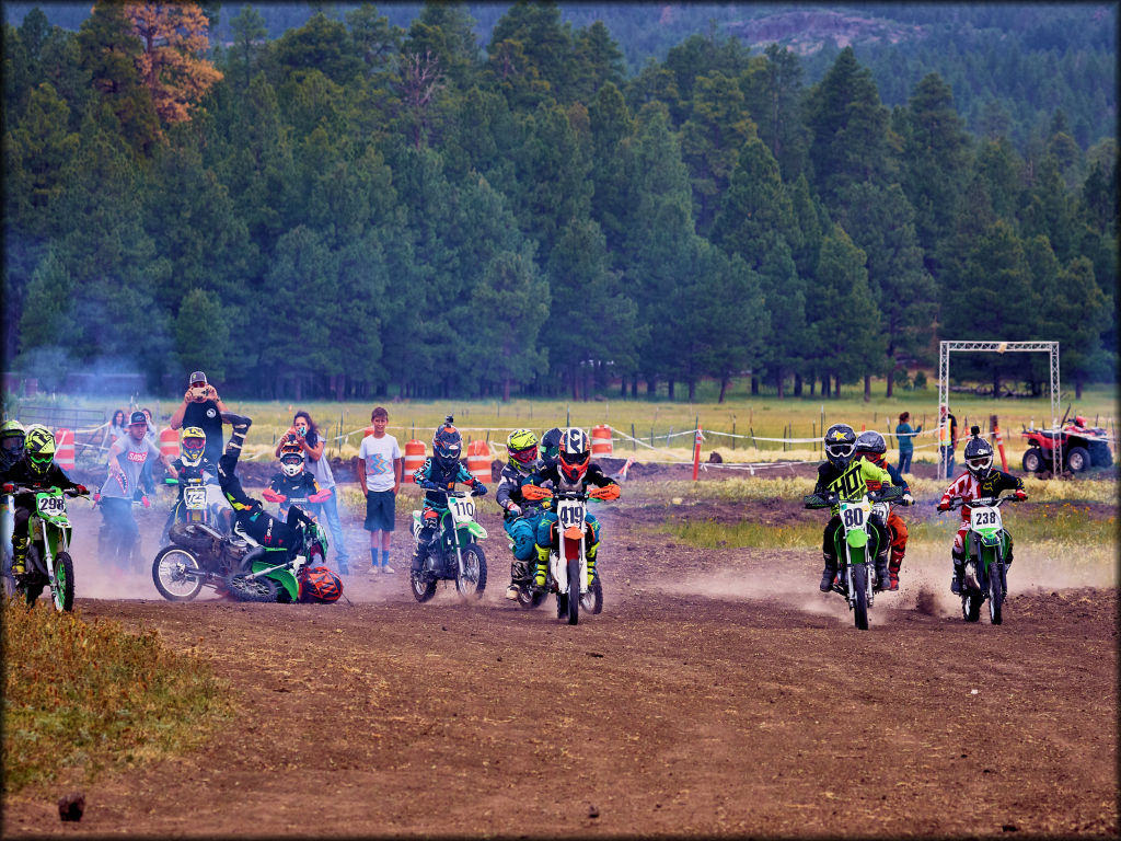 2019 AZOP Rowley White RV Series, Round 6, Pee Wee Bike Crash