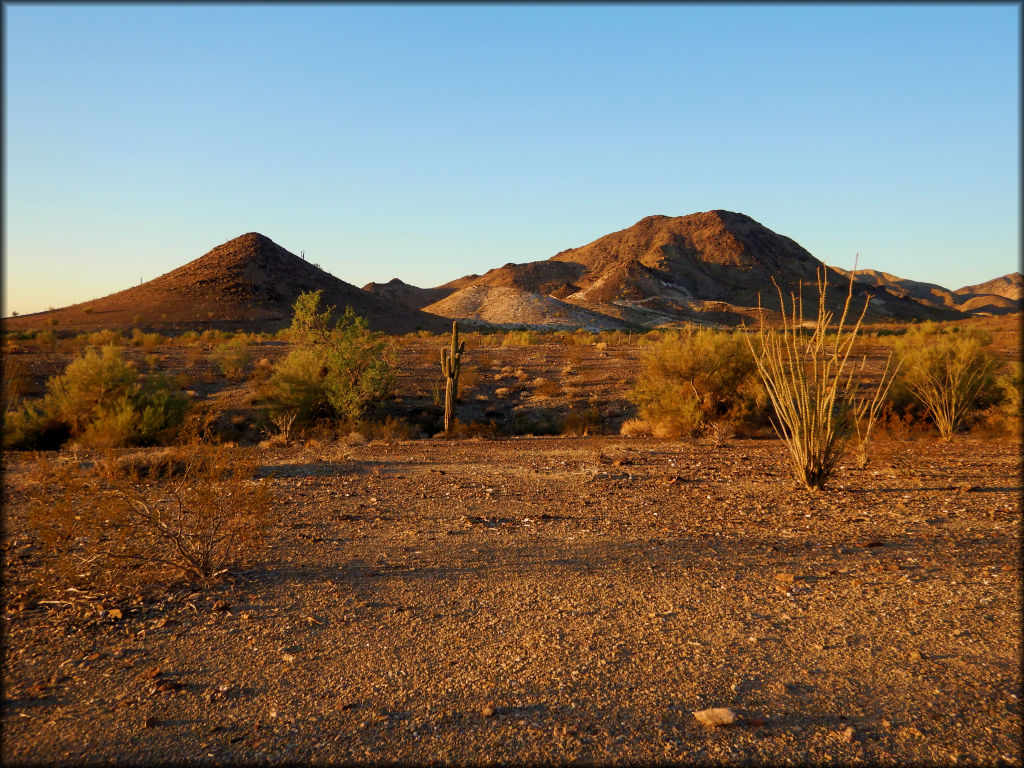 La Posa OHV Routes, Quartzsite AZ