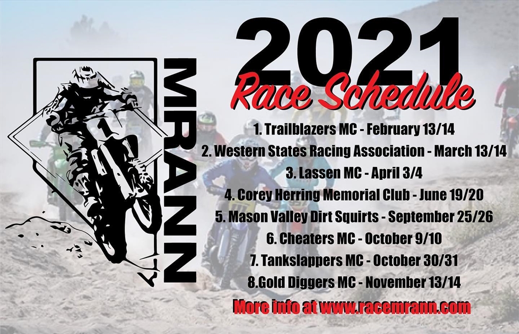 2021 MRANN Schedule