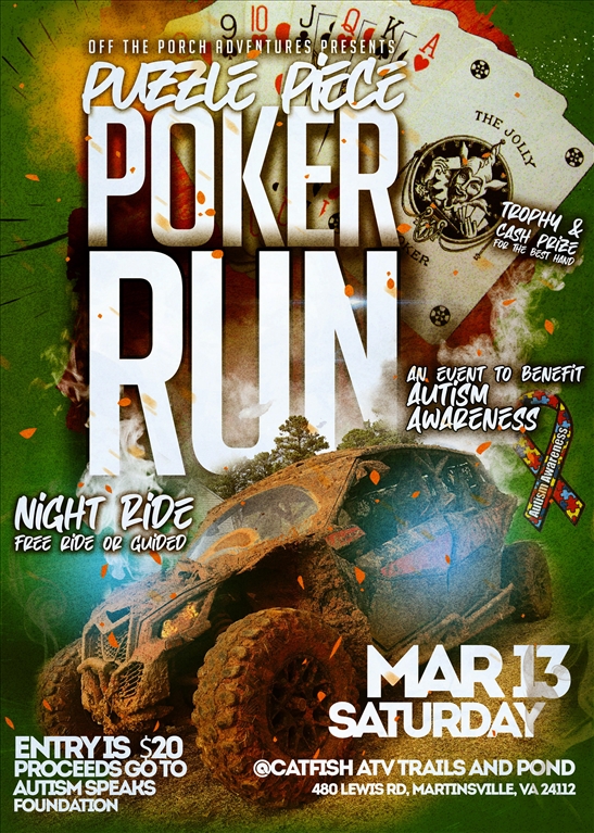 2021 Puzzle Piece Poker Run