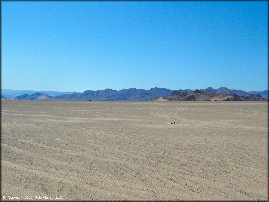 Scenic view at Dumont Dunes OHV Area