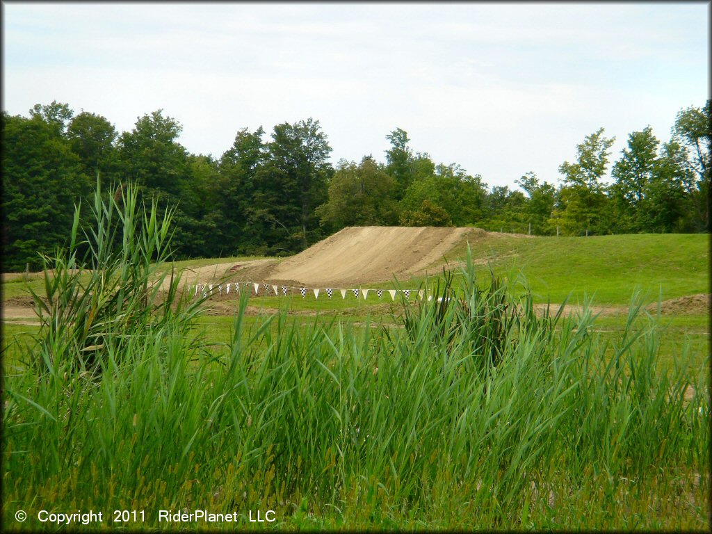 A trail at Area 51 Motocross OHV Area