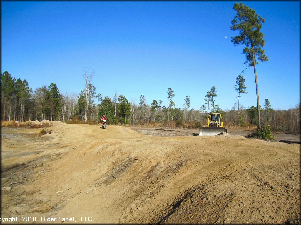 Honda CRF Motorcycle at Big Nasty ATV Park OHV Area