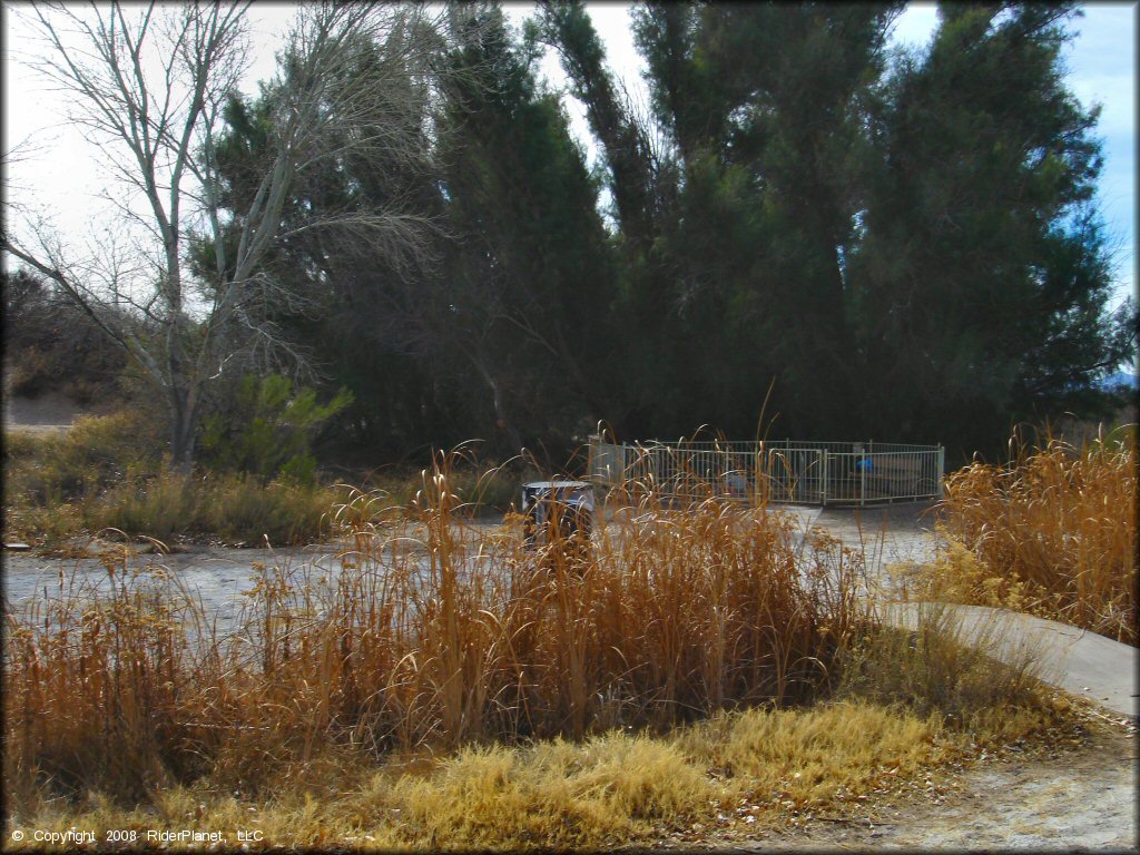 Amenities example at Hot Well Dunes OHV Area