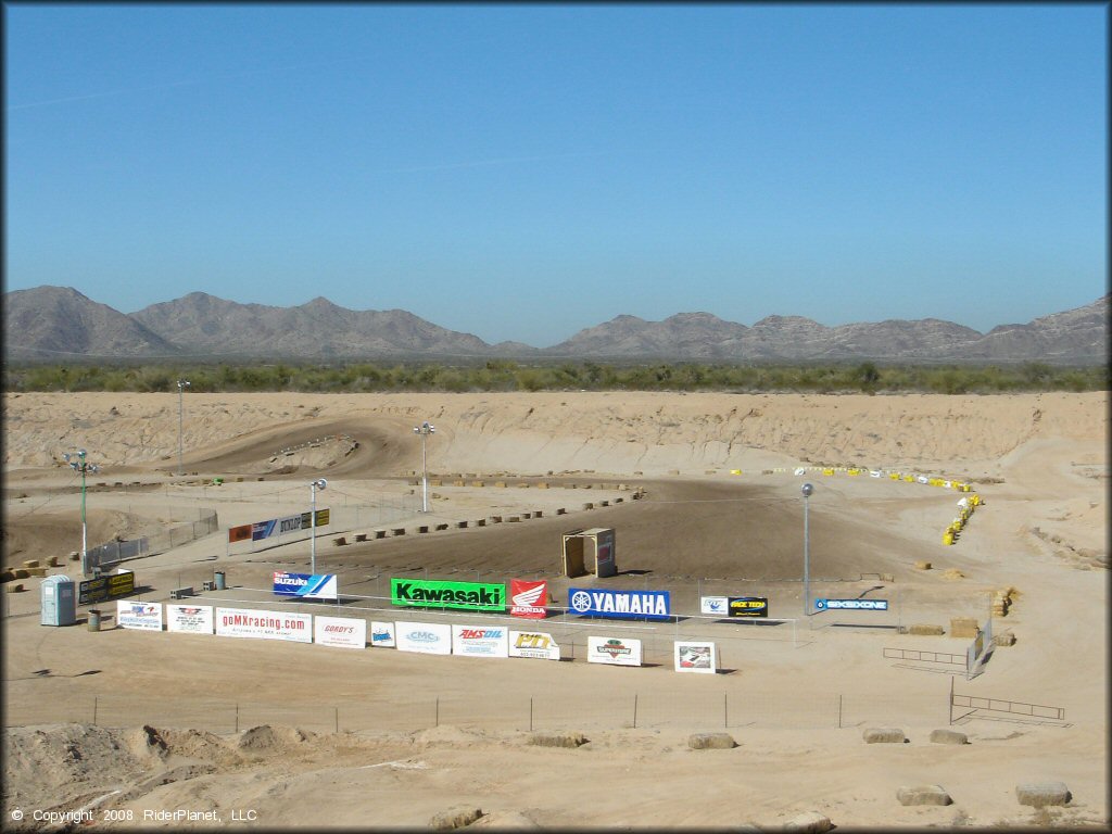 Scenic view of Arizona Cycle Park OHV Area