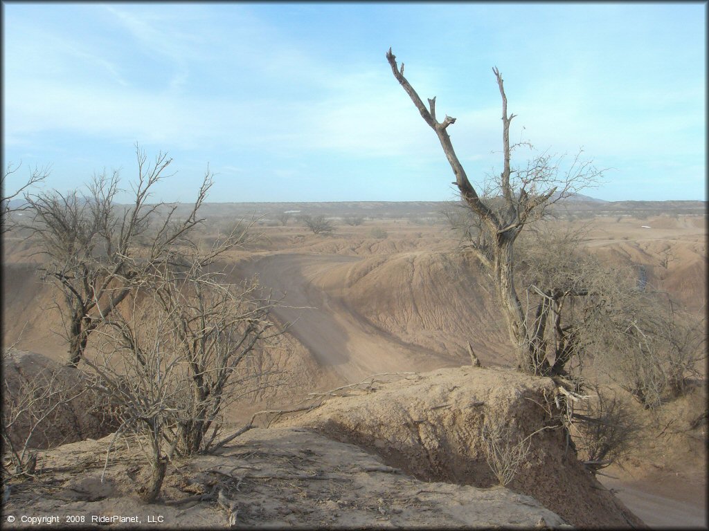 Terrain example at St. David Pits Trail