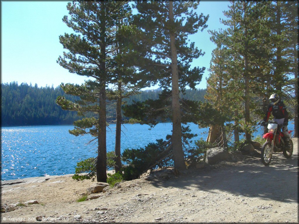 Honda CRF Trail Bike at Lower Blue Lake Trail